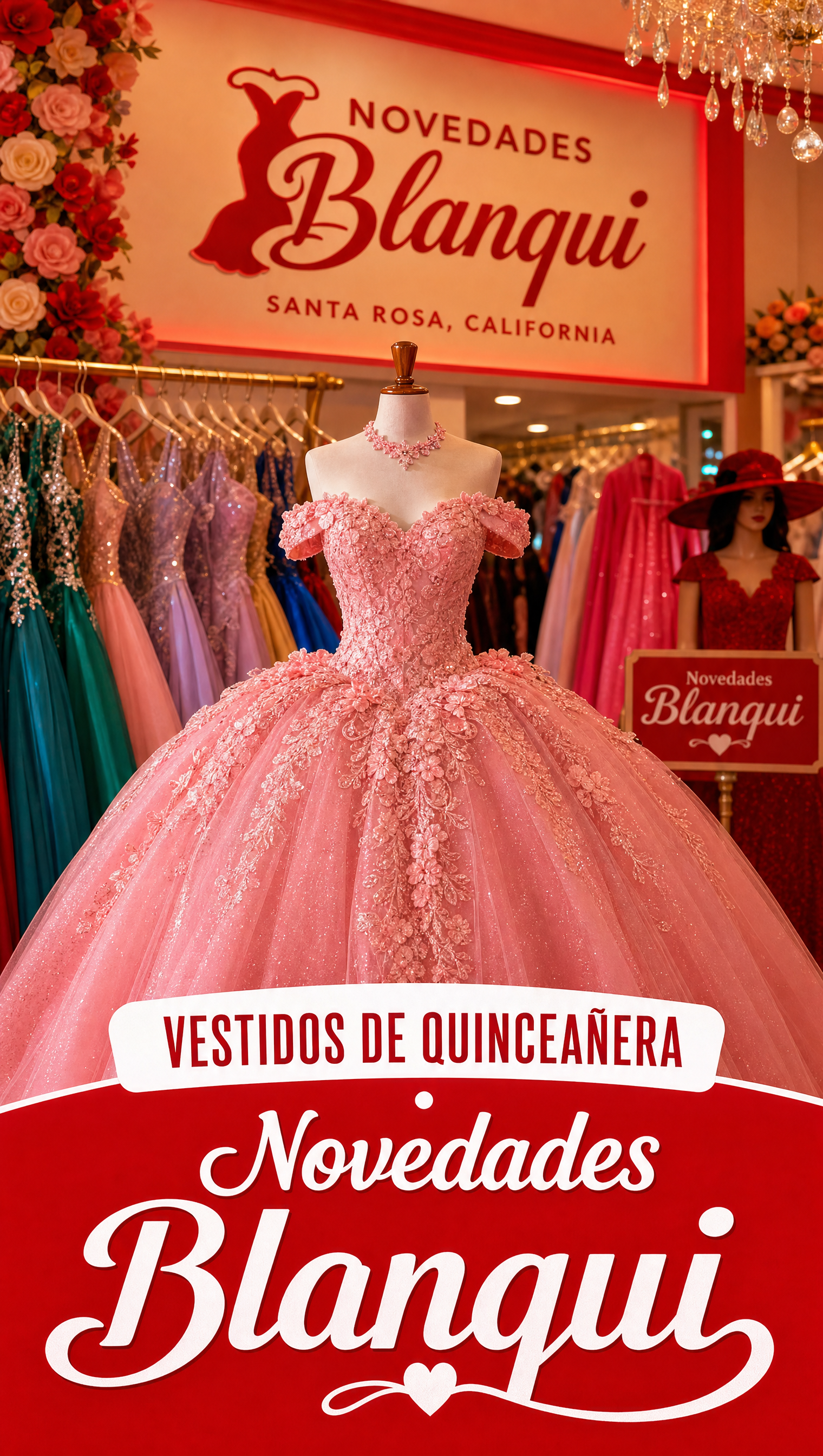 Mock - Vestido de Quinceañera